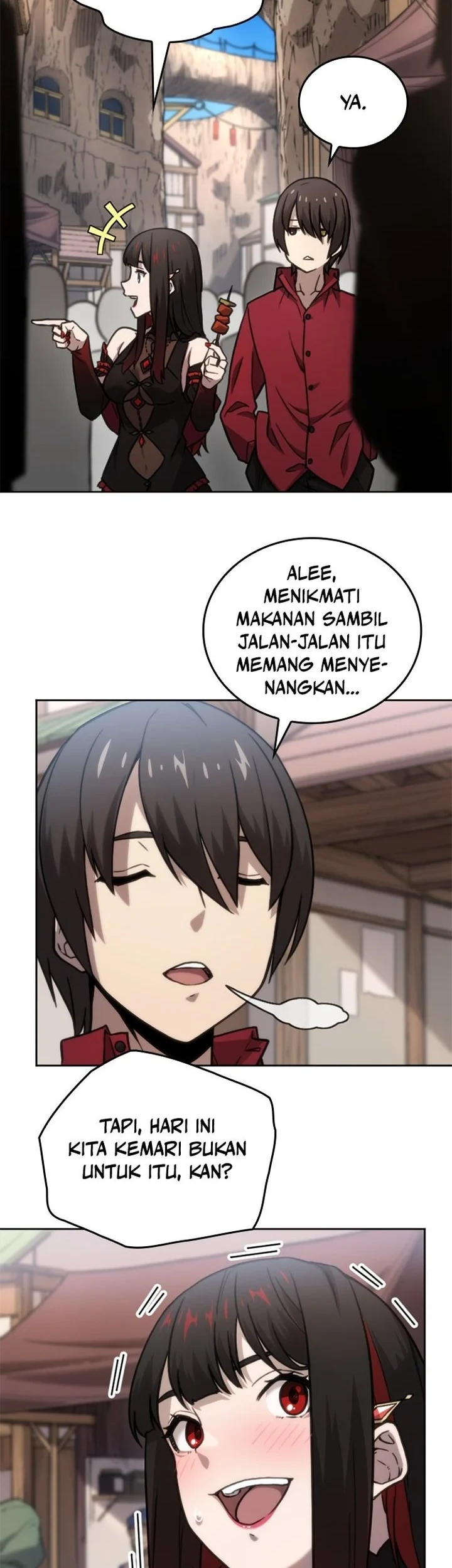Manhwa Oversummoned, Overpowered, and Over It! Chapter 47 gambar 2