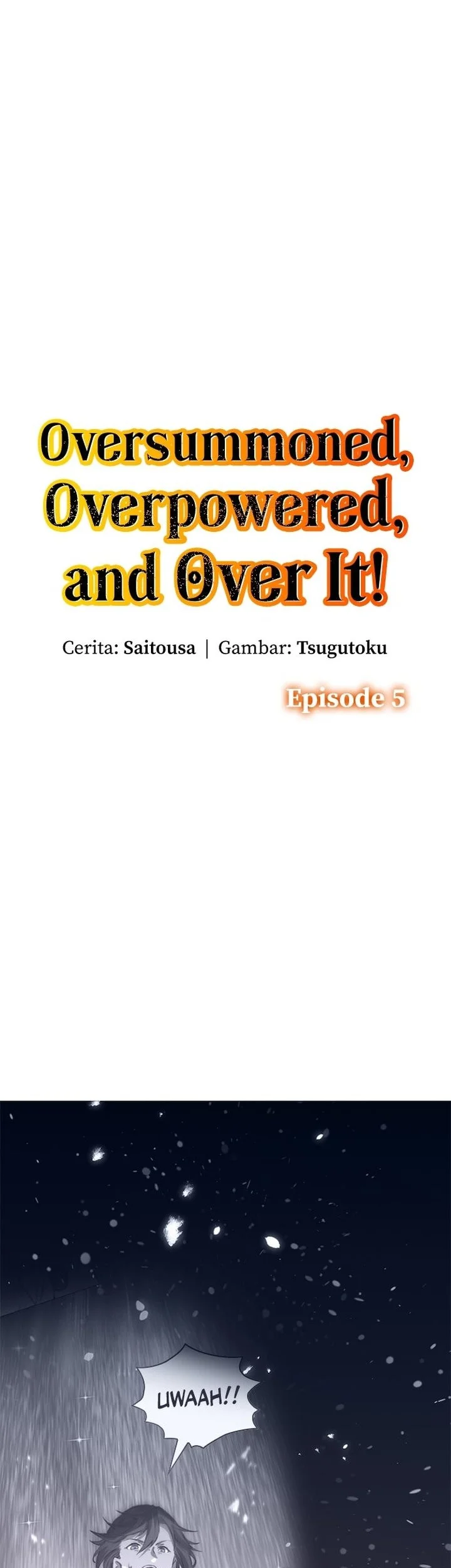 Komik Oversummoned, Overpowered, and Over It! Chapter 5 gambar 1