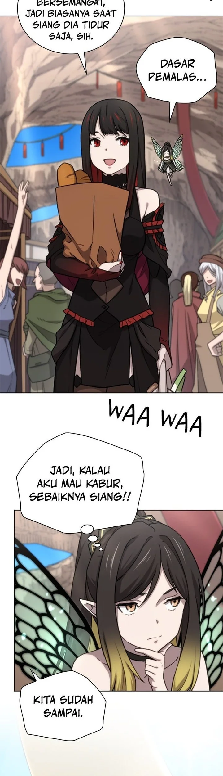 Manhwa Oversummoned, Overpowered, and Over It! Chapter 57 gambar 2