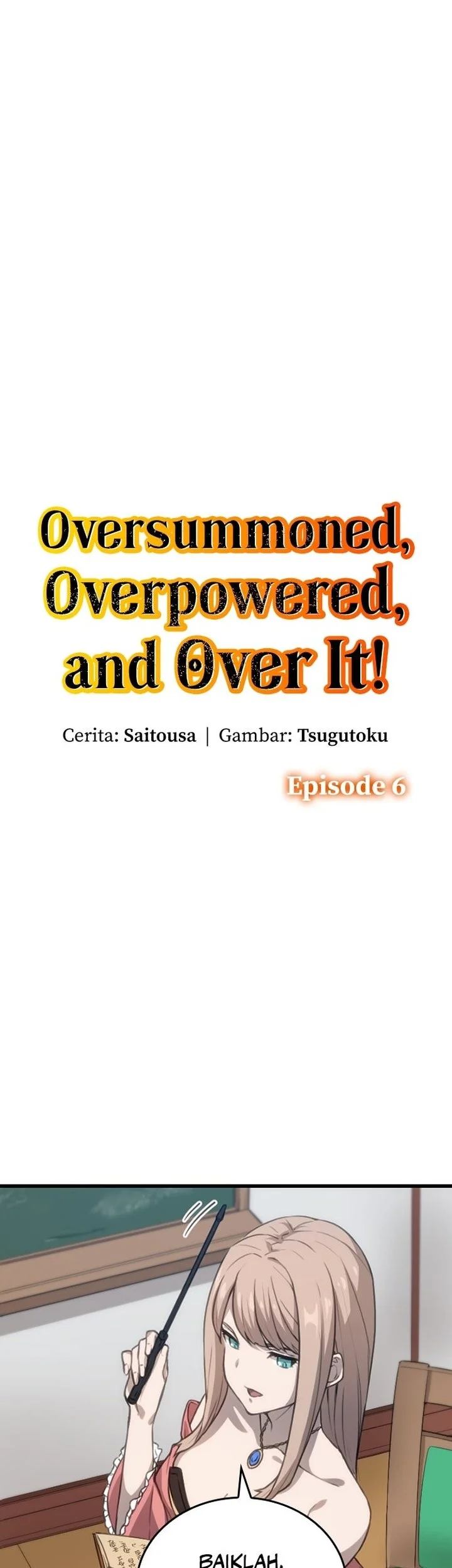 Komik Oversummoned, Overpowered, and Over It! Chapter 6 gambar 1