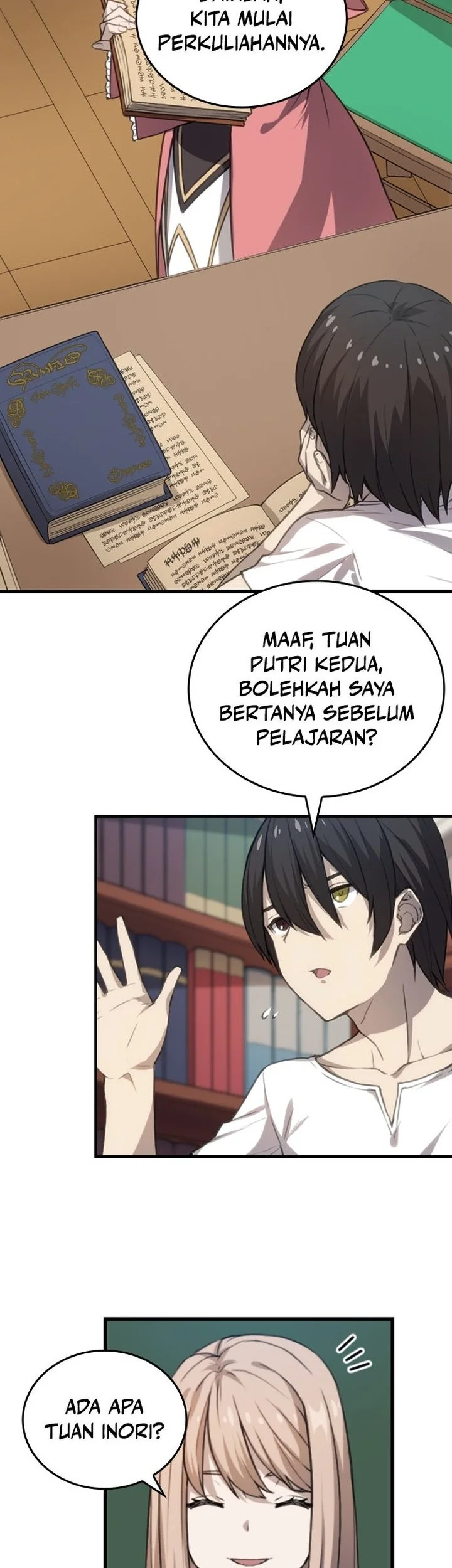 Manhwa Oversummoned, Overpowered, and Over It! Chapter 6 gambar 2