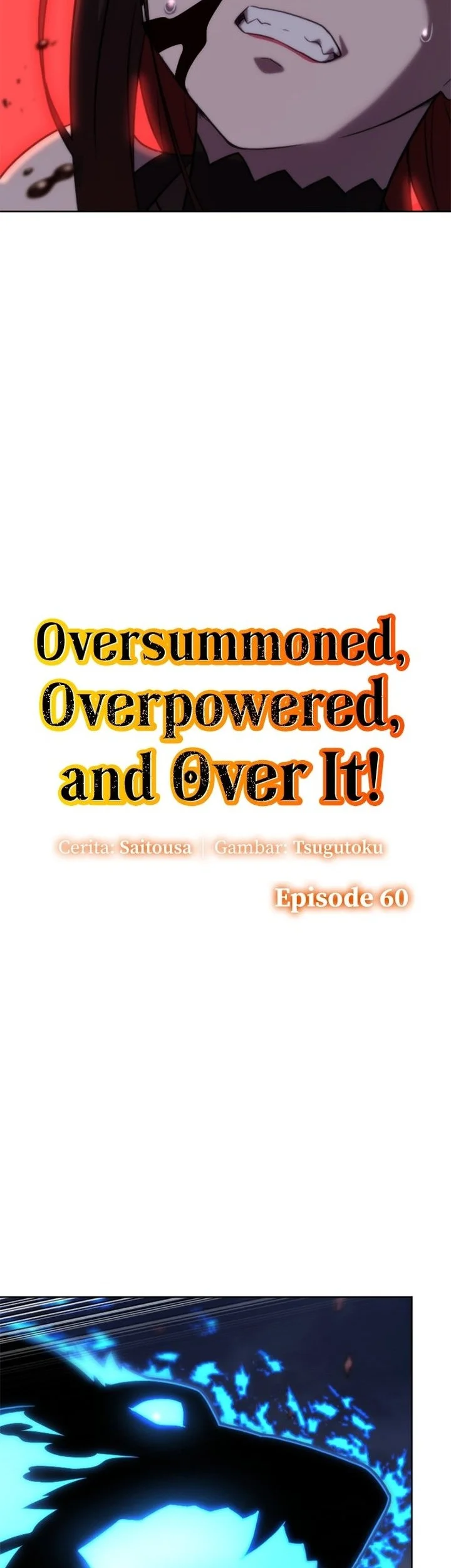 Manhwa Oversummoned, Overpowered, and Over It! Chapter 60 gambar 2