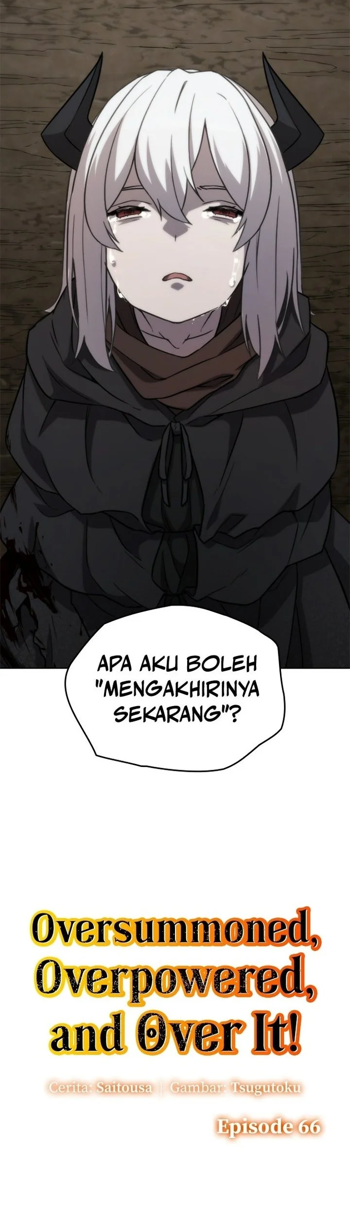 Manhwa Oversummoned, Overpowered, and Over It! Chapter 66 gambar 2