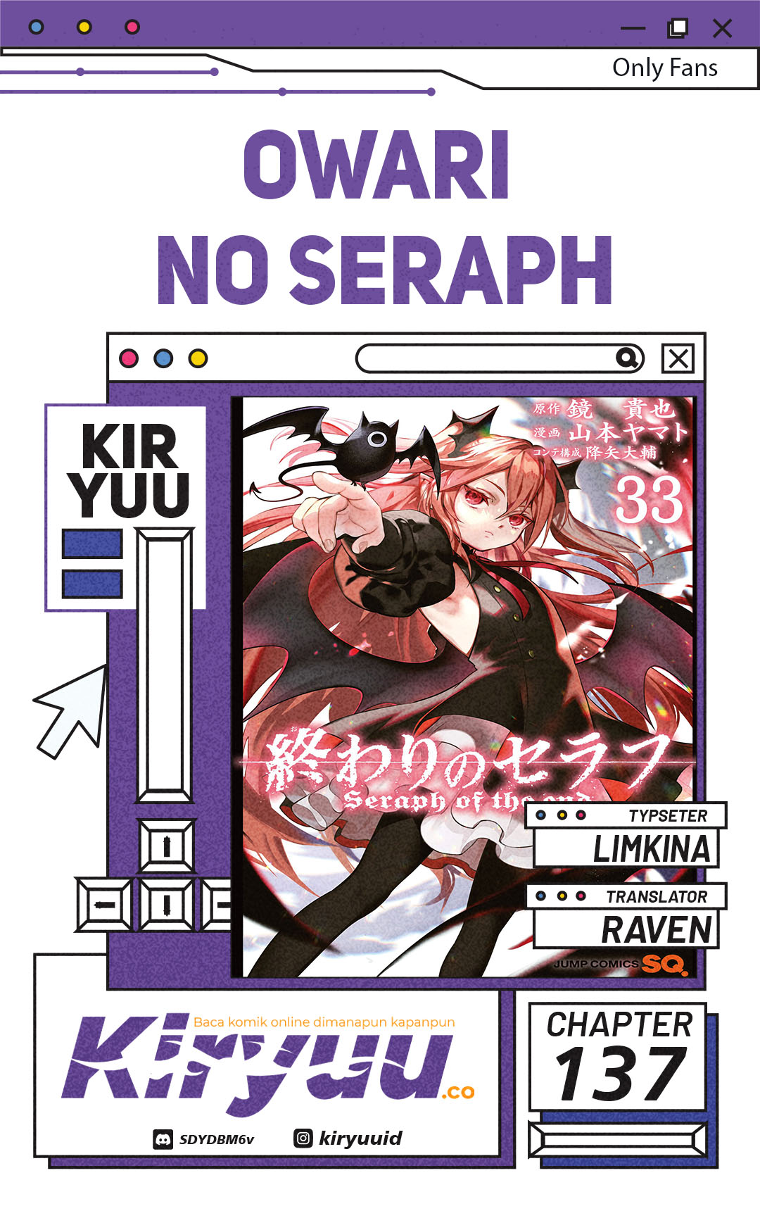 Komik Owari no Seraph Chapter 137 gambar 1
