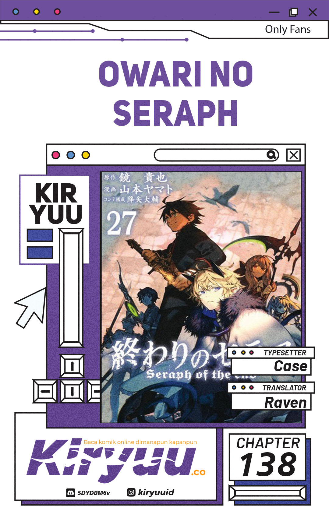 Komik Owari no Seraph Chapter 138 gambar 1