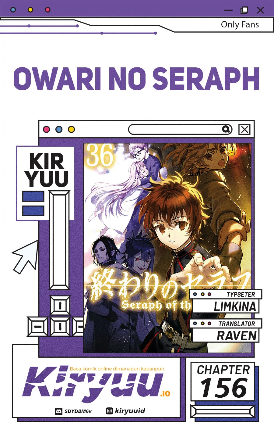 Komik Owari no Seraph Chapter 156 gambar 1