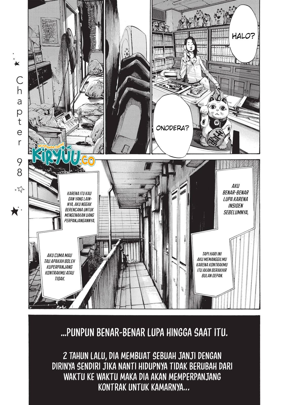 Komik Oyasumi Punpun Chapter 98 gambar 1