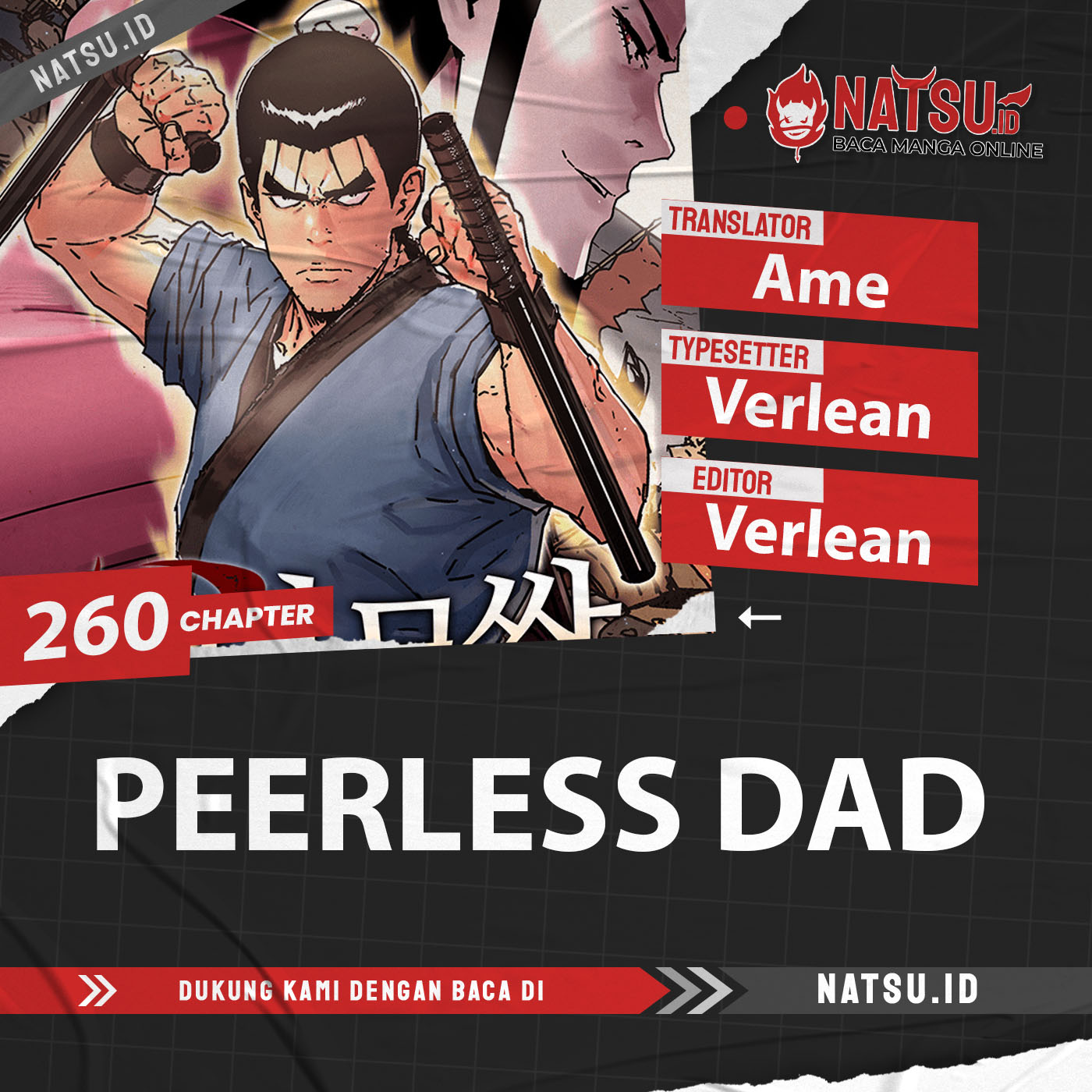 Komik Peerless Dad Chapter 260 gambar 1