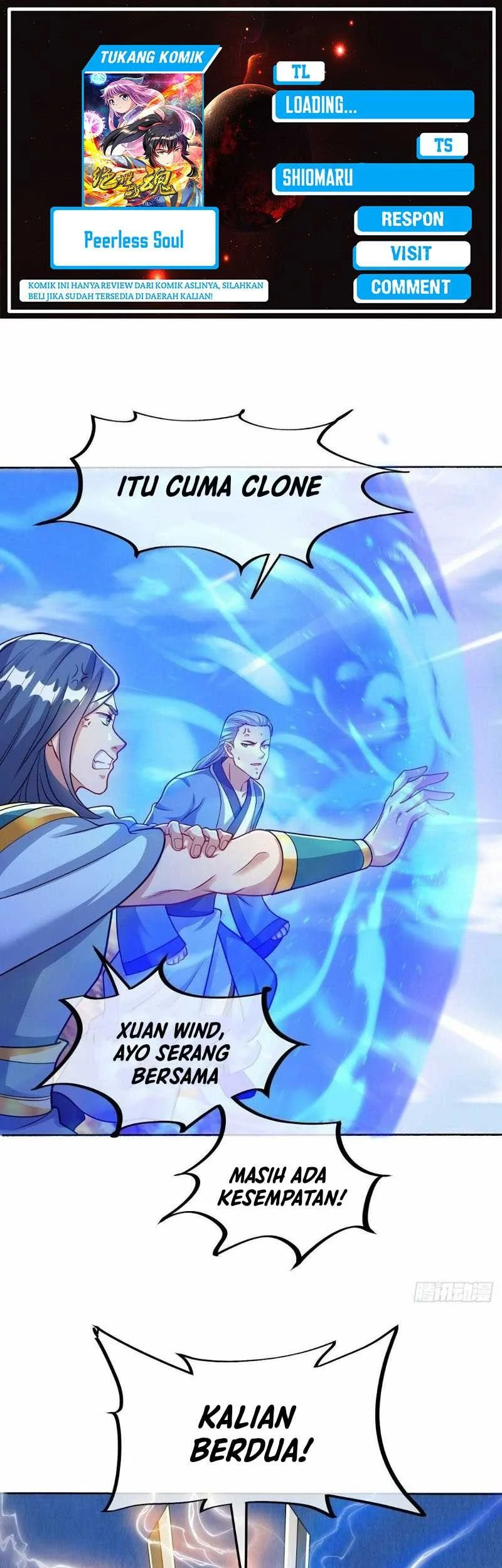 Komik Peerless Soul Chapter 493 gambar 1