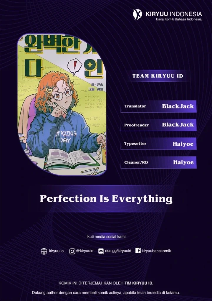 Komik Perfection Is Everything Chapter 16 gambar 1