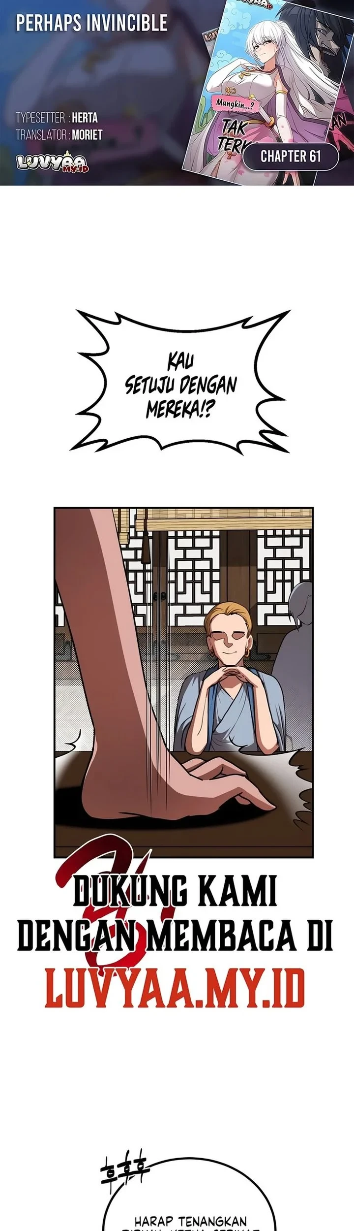 Komik Perhaps Invincible Chapter 61 gambar 1