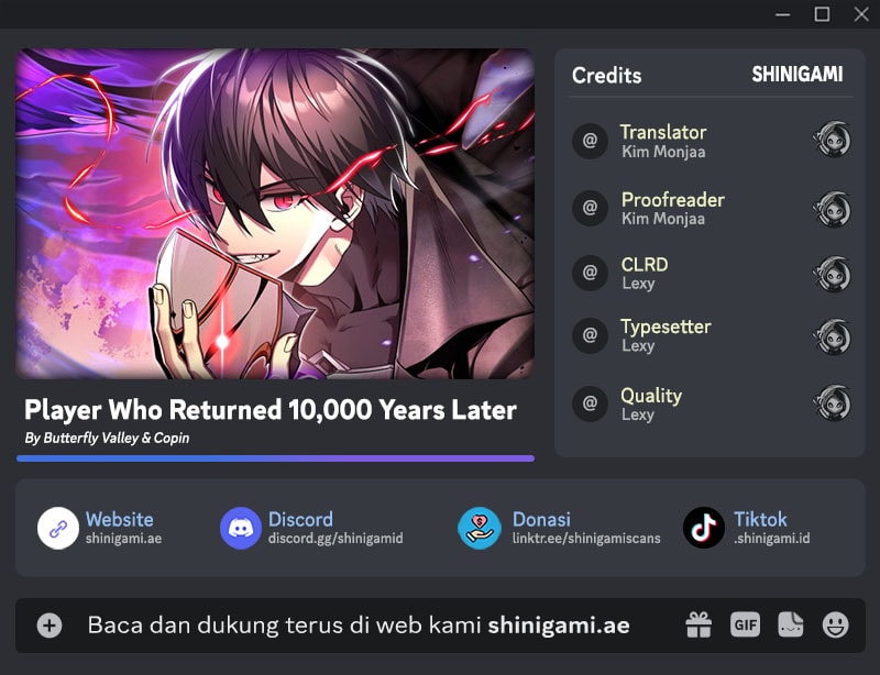 Komik Player Who Returned 10,000 Years Later Chapter 112 gambar 1