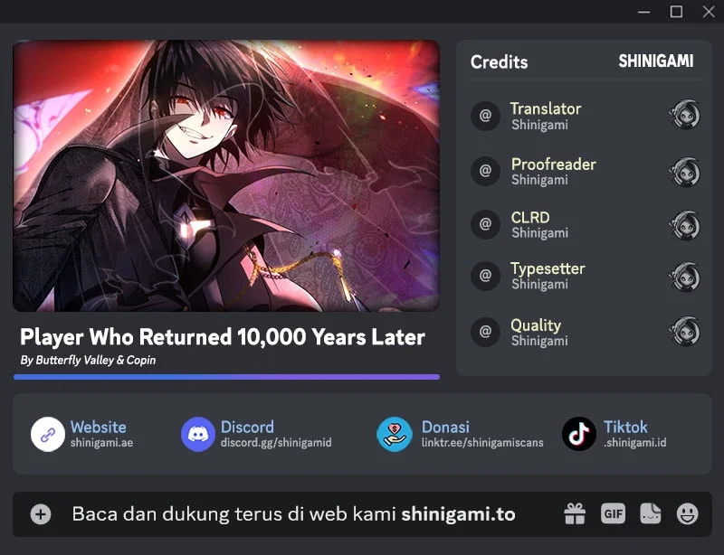 Komik Player Who Returned 10,000 Years Later Chapter 156 gambar 1
