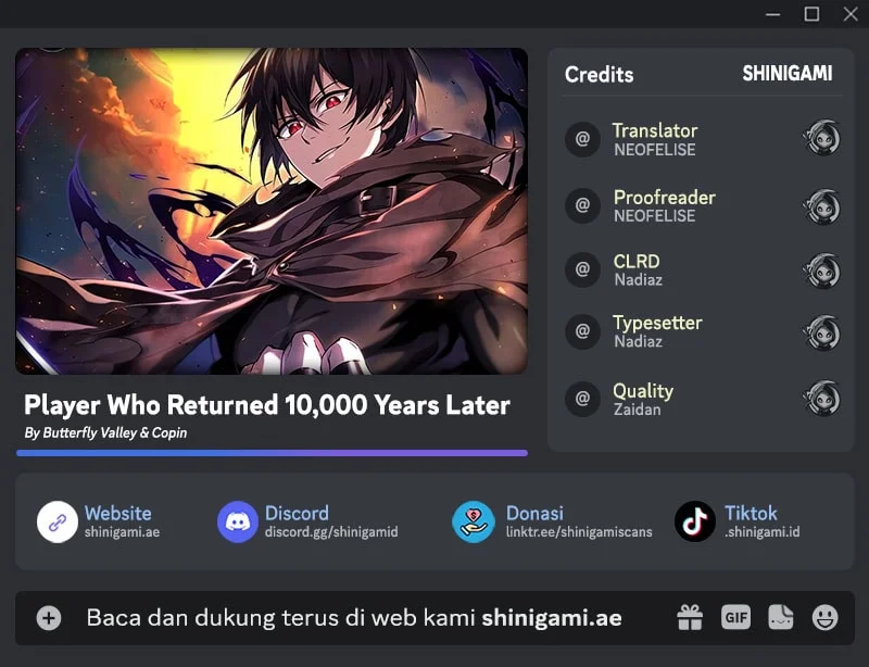 Komik Player Who Returned 10,000 Years Later Chapter 157 gambar 1