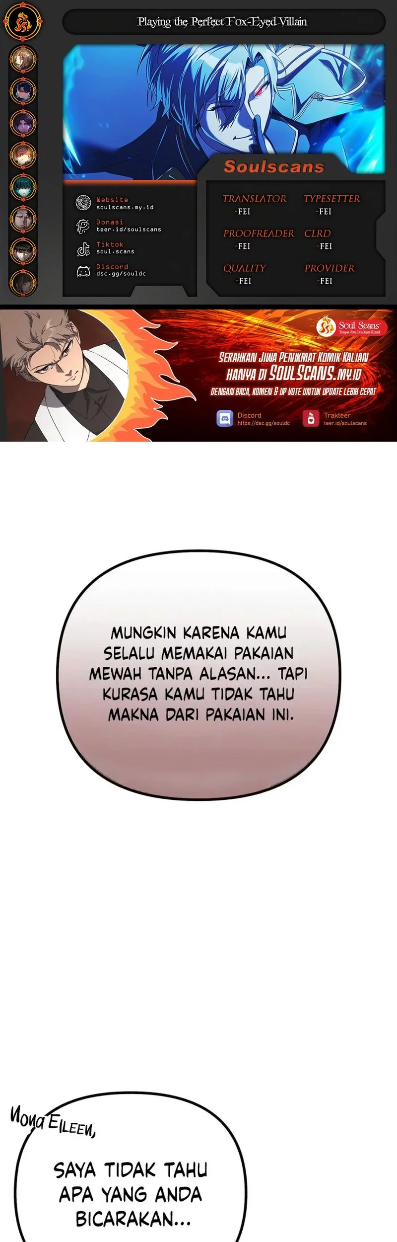 Komik Playing The Perfect Fox-Eyed Villain Chapter 34 gambar 1