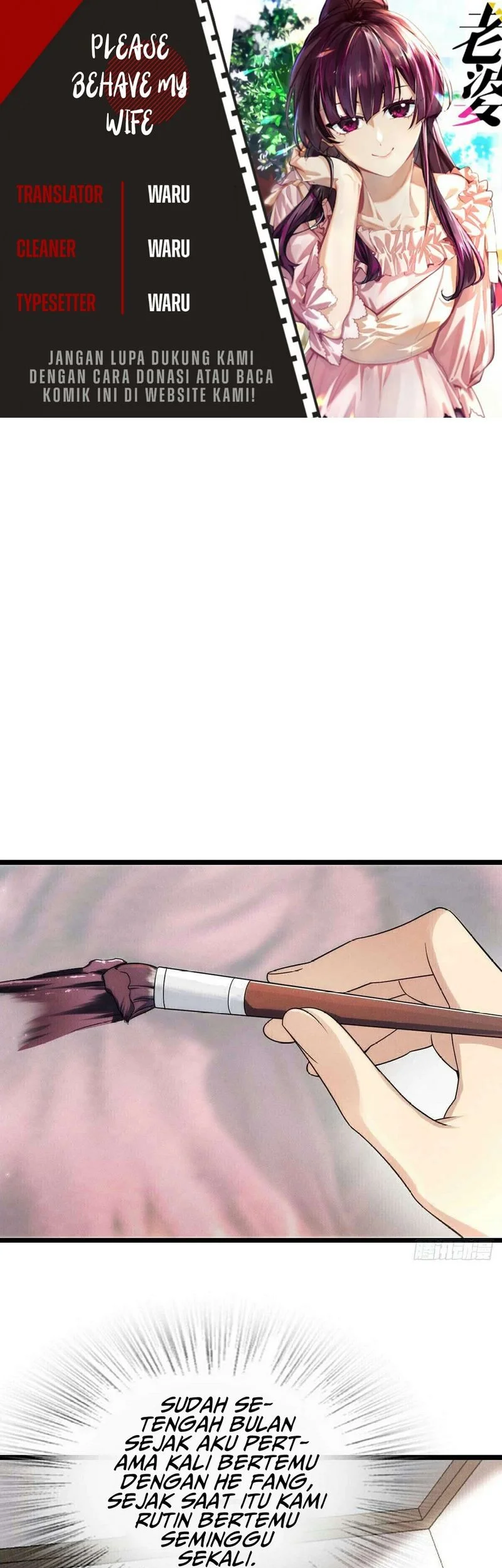 Komik Please Behave, My Wife Chapter 2 gambar 1