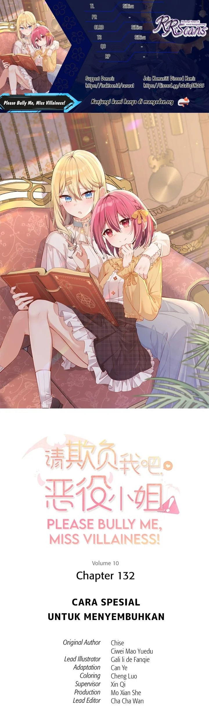 Komik Please Bully Me, Miss Villainess! Chapter 132 gambar 1