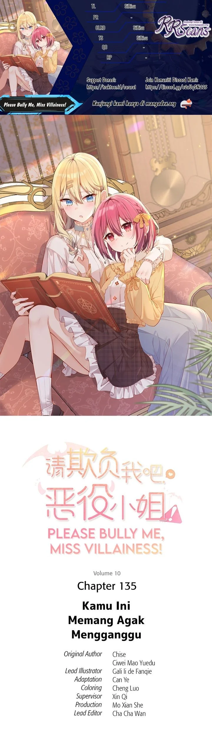 Komik Please Bully Me, Miss Villainess! Chapter 135 gambar 1