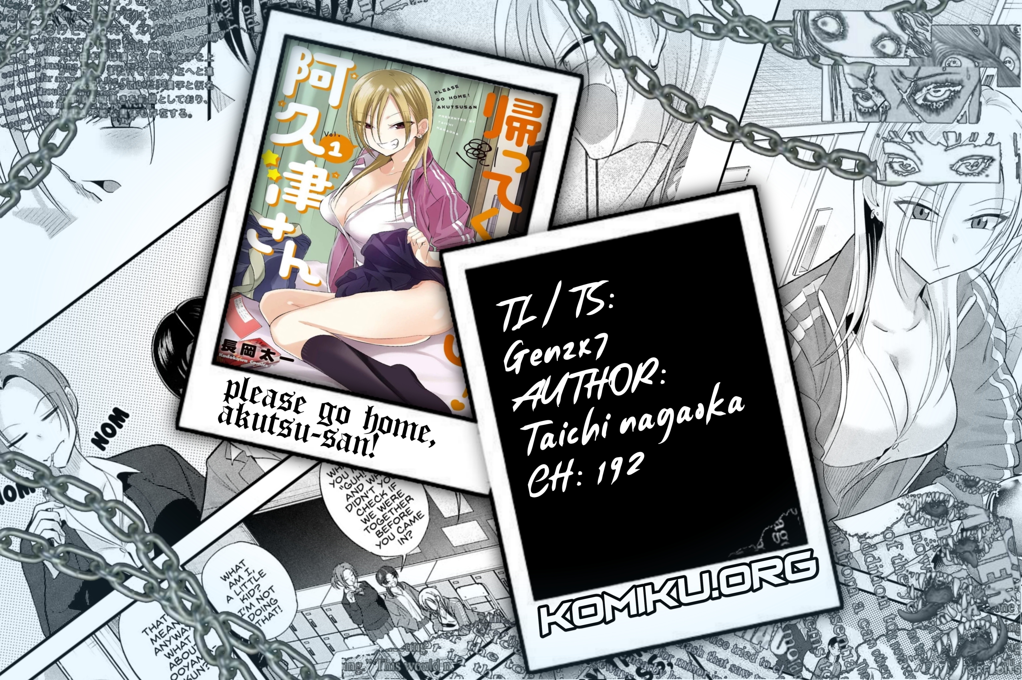 Komik Please Go Home, Akutsu-san! Chapter 192 gambar 1