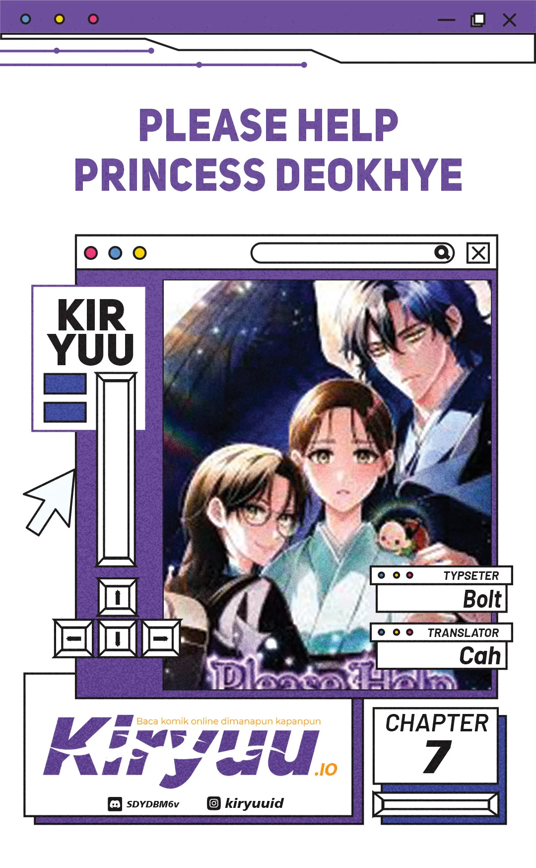 Komik Please Help Princess Deokhye Chapter 7 gambar 1