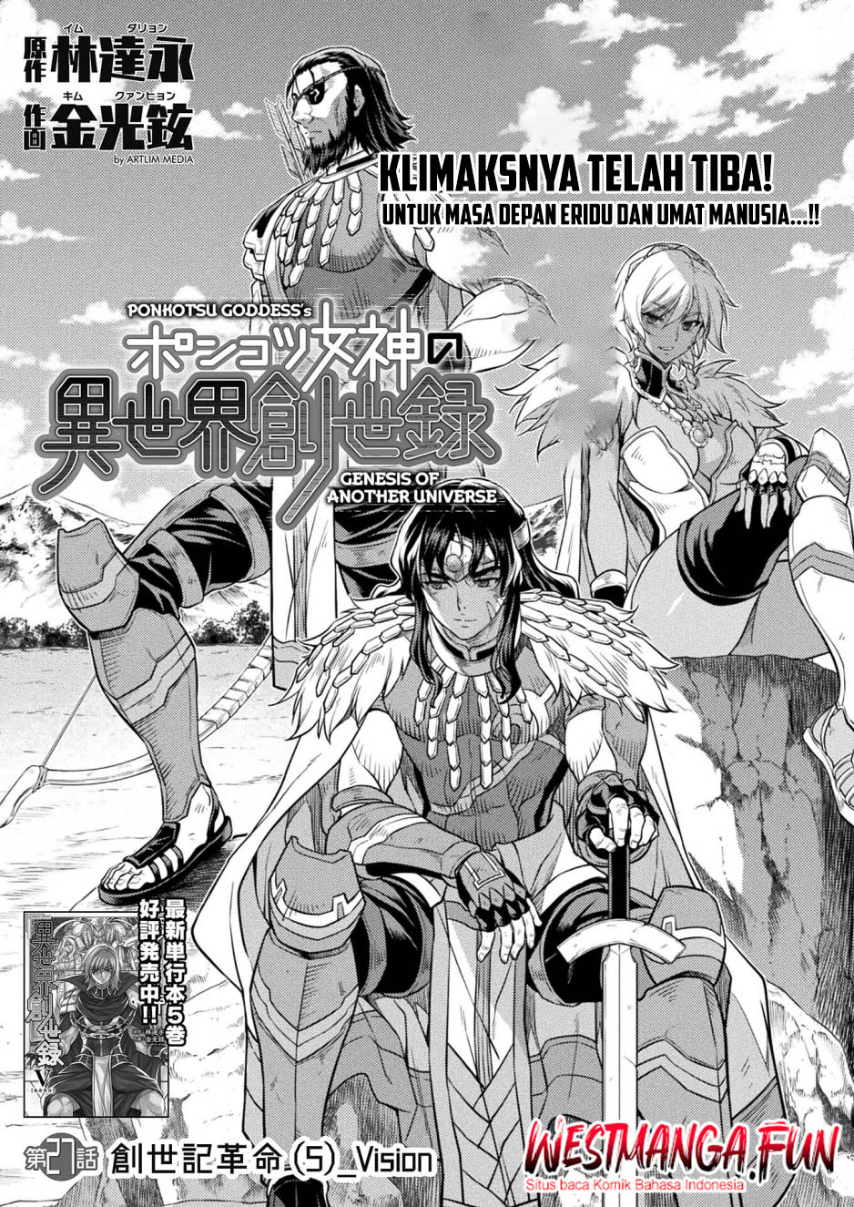 Manga Ponkotsu megami no isekai sousei-roku Chapter 27 gambar 2