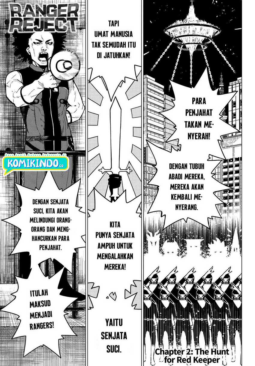 Manga Ranger Reject (Sentai Daishikkaku) Chapter 2 gambar 2