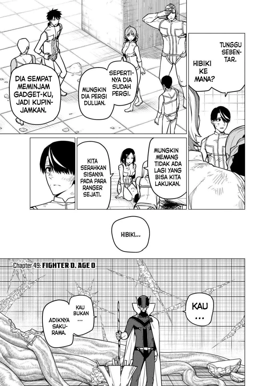 Manga Ranger Reject (Sentai Daishikkaku) Chapter 49 gambar 2