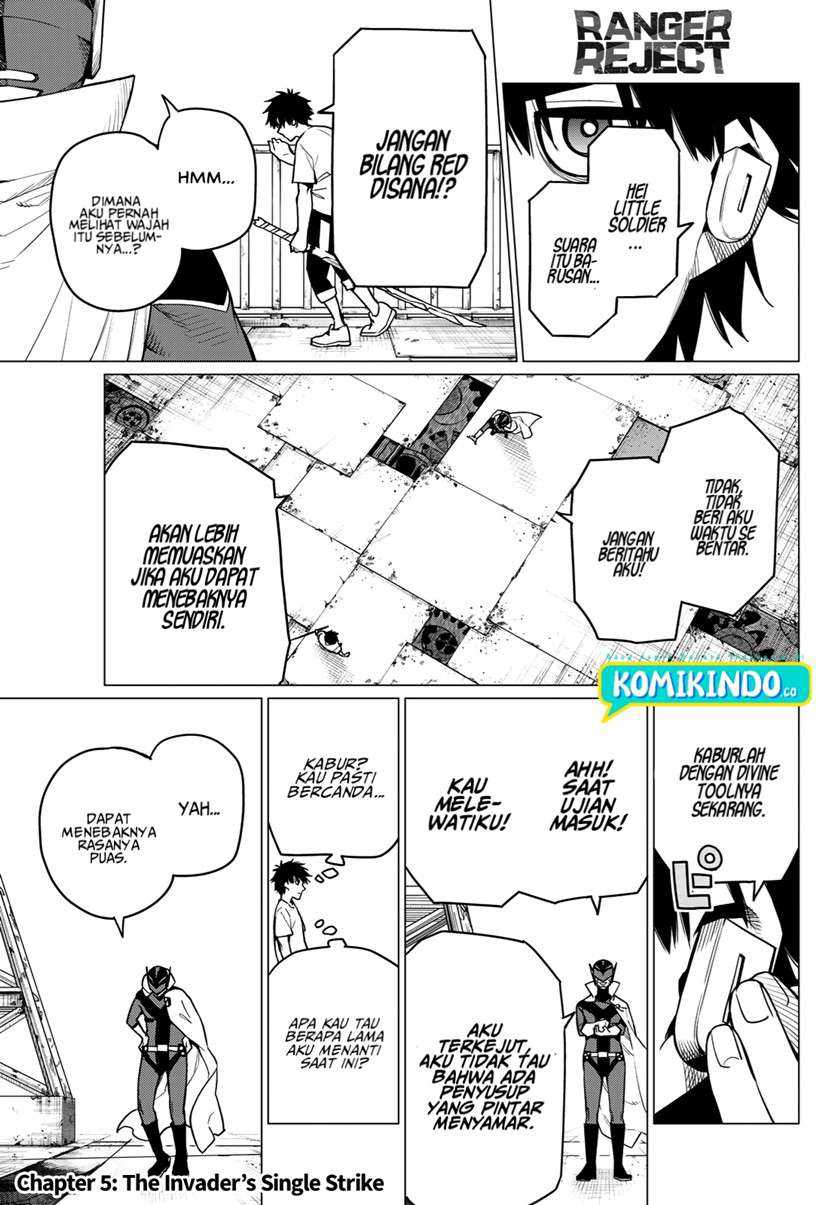 Manga Ranger Reject (Sentai Daishikkaku) Chapter 5 gambar 2