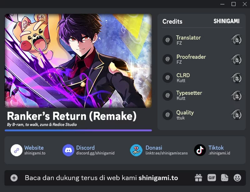Komik Ranker’s Return (Remake) Chapter 210 gambar 1