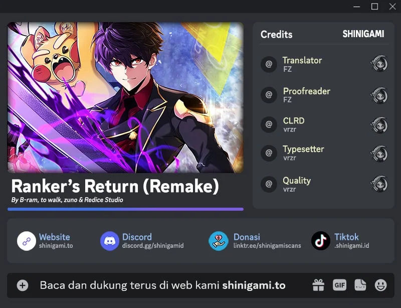Komik Ranker’s Return (Remake) Chapter 229 gambar 1