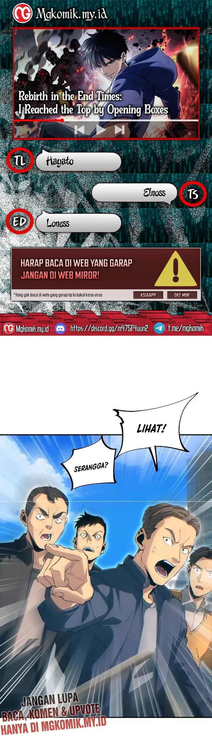 Komik Rebirth in the Apocalypse: I Reach the Top by Opening Boxes Chapter 84 gambar 1
