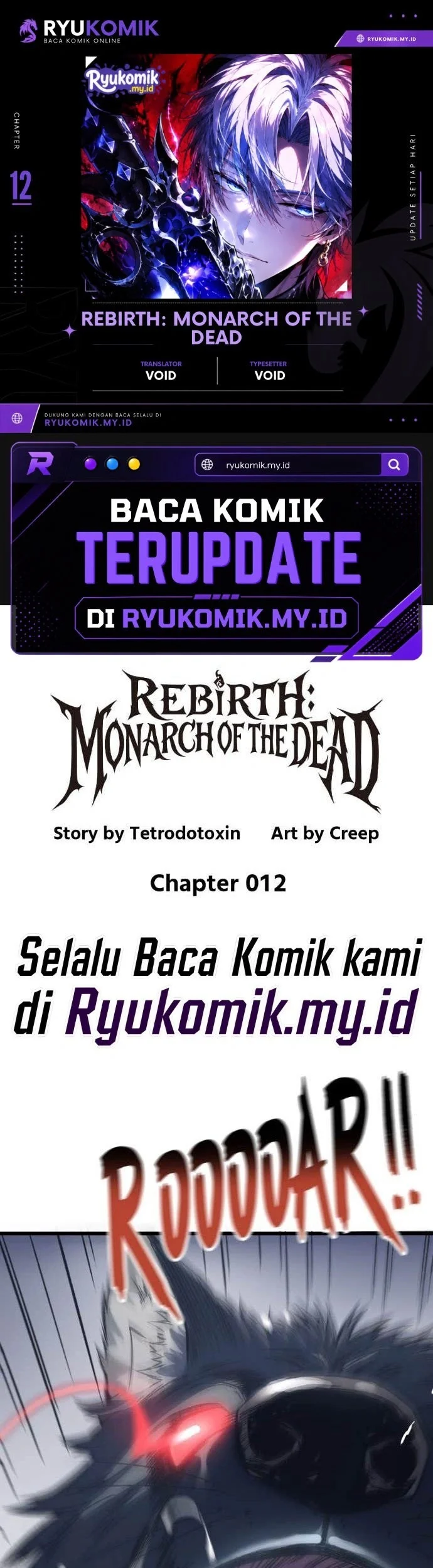 Komik Rebirth: Monarch of the Dead Chapter 12 gambar 1