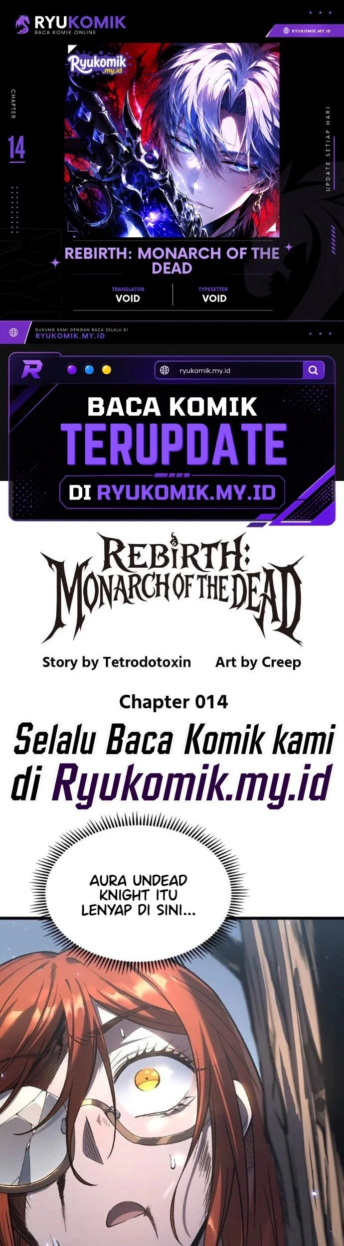 Komik Rebirth: Monarch of the Dead Chapter 14 gambar 1