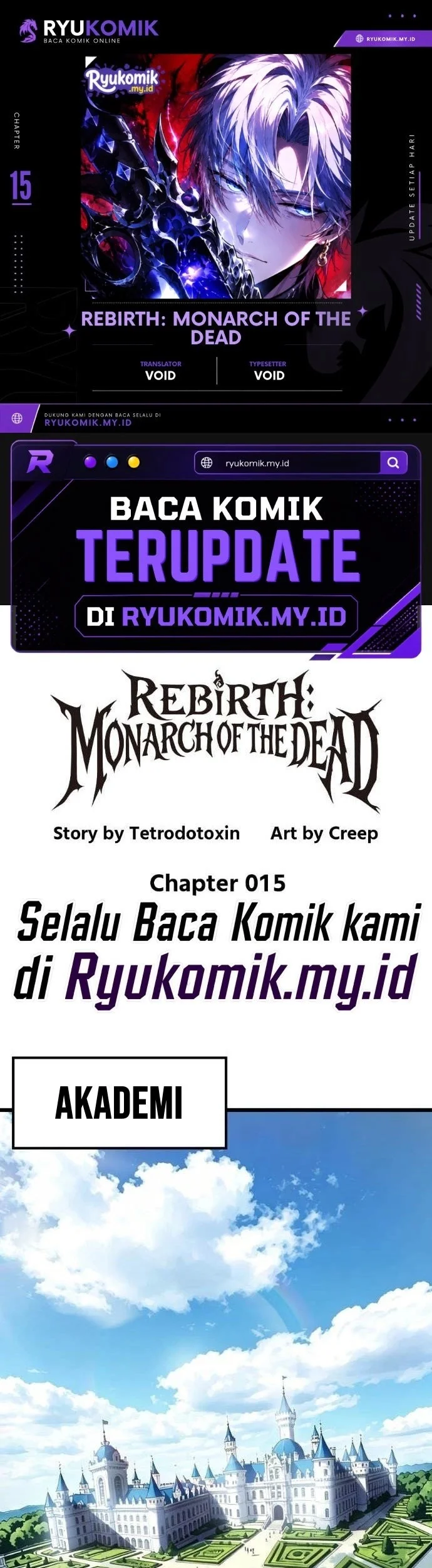 Komik Rebirth: Monarch of the Dead Chapter 15 gambar 1