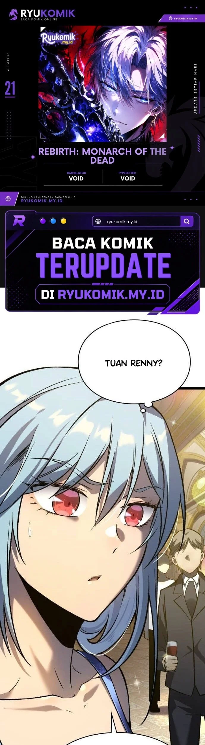 Komik Rebirth: Monarch of the Dead Chapter 21 gambar 1