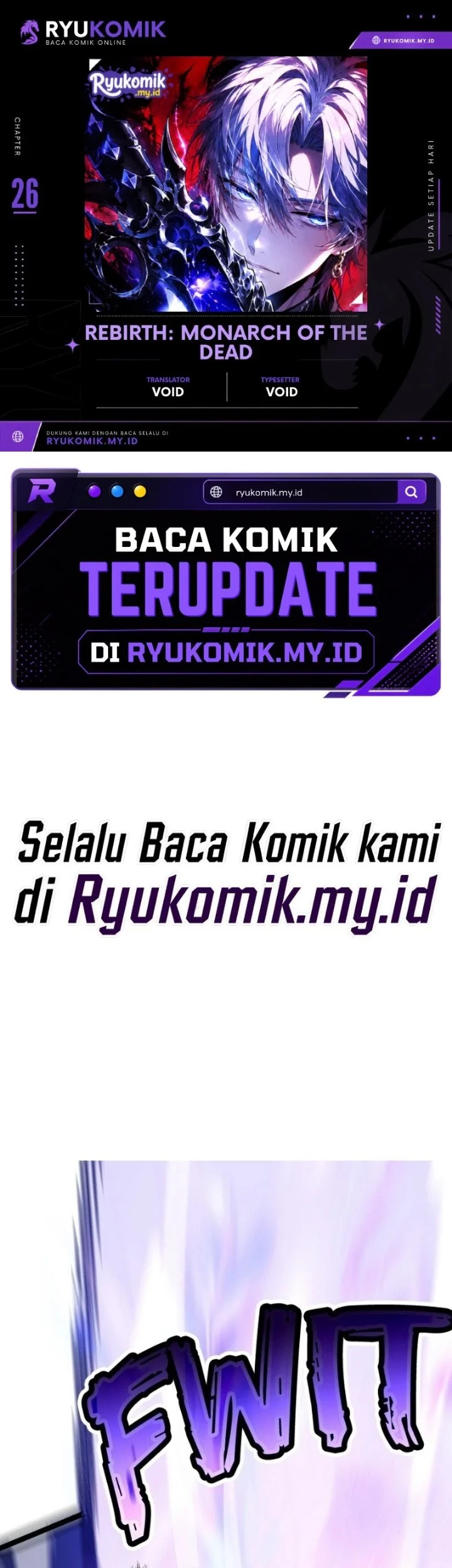 Komik Rebirth: Monarch of the Dead Chapter 26 gambar 1