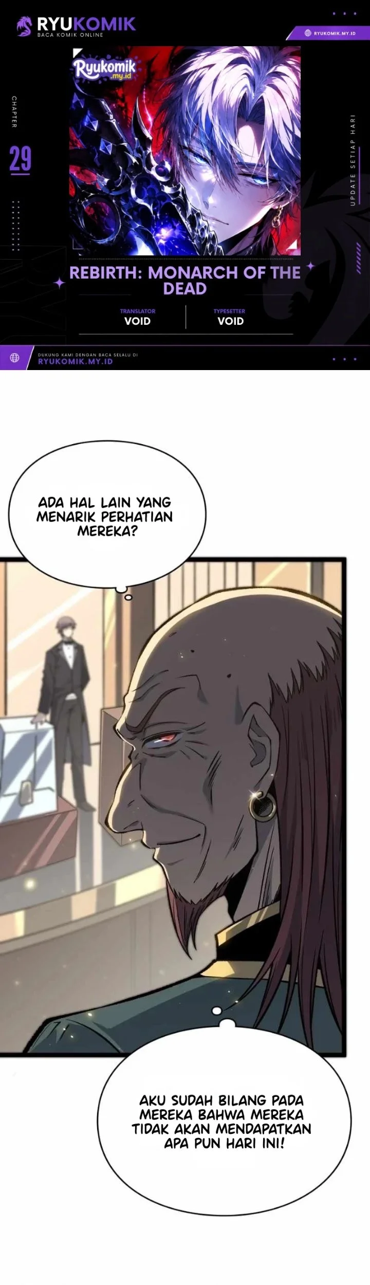 Komik Rebirth: Monarch of the Dead Chapter 29 gambar 1