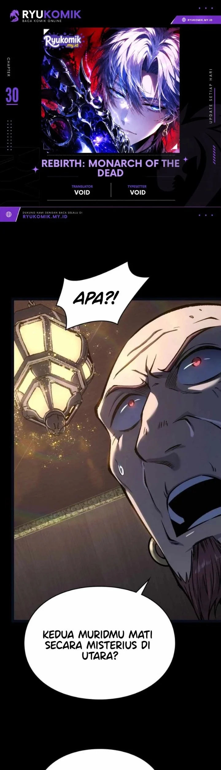 Komik Rebirth: Monarch of the Dead Chapter 30 gambar 1