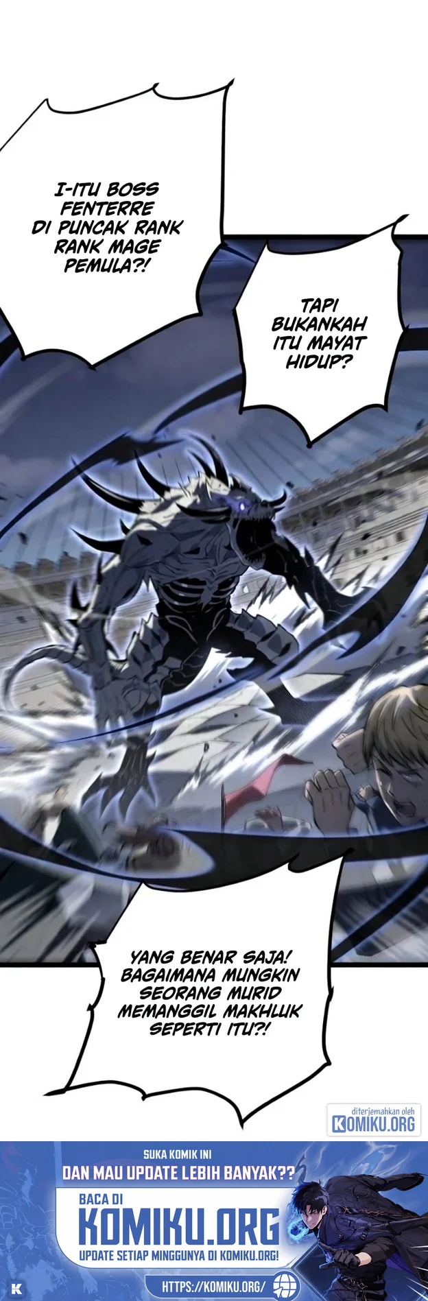 Manhwa Rebirth: Monarch of the Dead Chapter 38 gambar 2