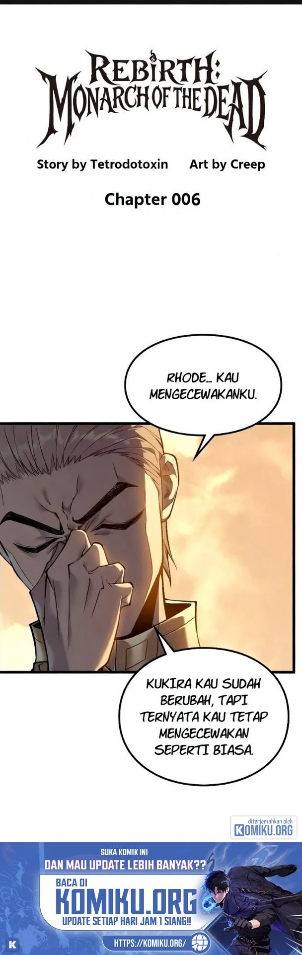 Manhwa Rebirth: Monarch of the Dead Chapter 6 gambar 2