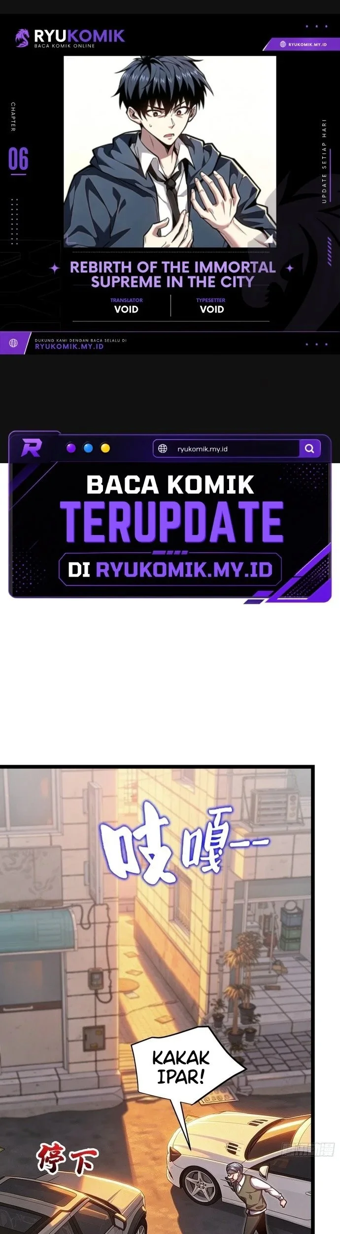 Komik Rebirth of the Immortal Supreme in the City Chapter 6 gambar 1