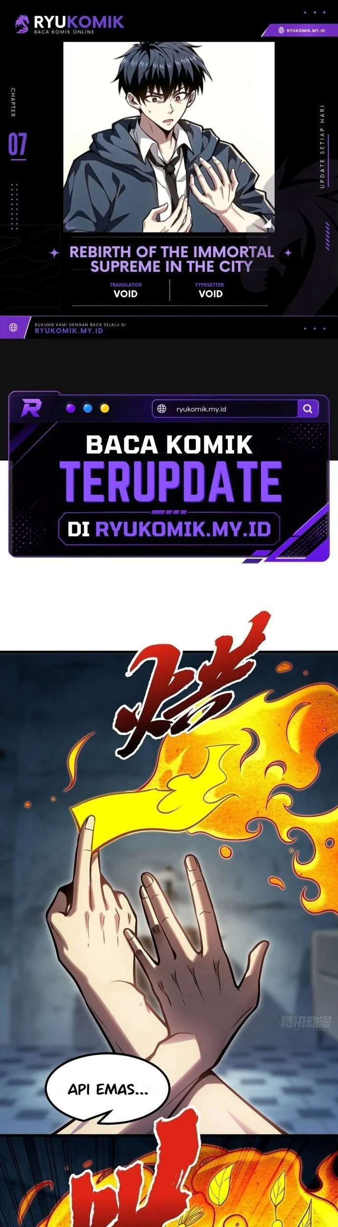 Komik Rebirth of the Immortal Supreme in the City Chapter 7 gambar 1
