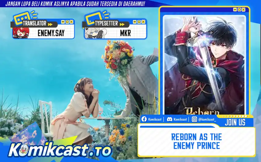 Komik Reborn as the Enemy Prince Chapter 111 gambar 1