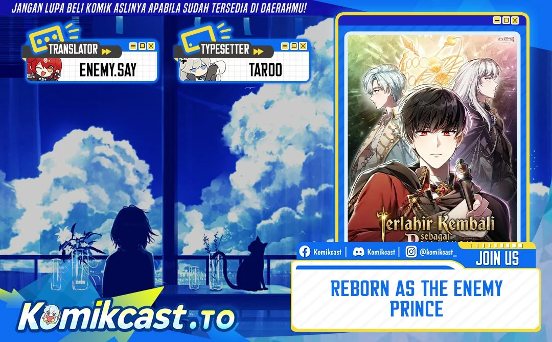 Komik Reborn as the Enemy Prince Chapter 114 gambar 1