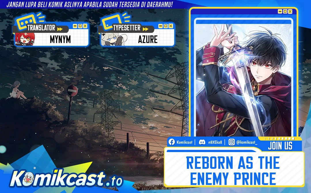 Komik Reborn as the Enemy Prince Chapter 85 gambar 1
