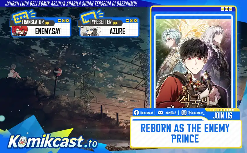 Komik Reborn as the Enemy Prince Chapter 89 gambar 1