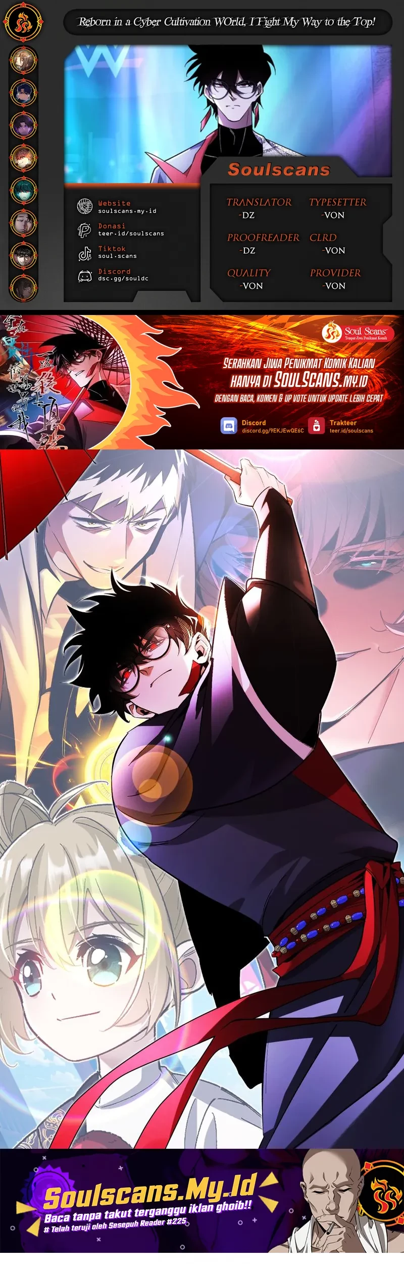 Komik Reborn in a Cyber-Cultivation World: I Fight My Way to the Top Chapter 15 gambar 1