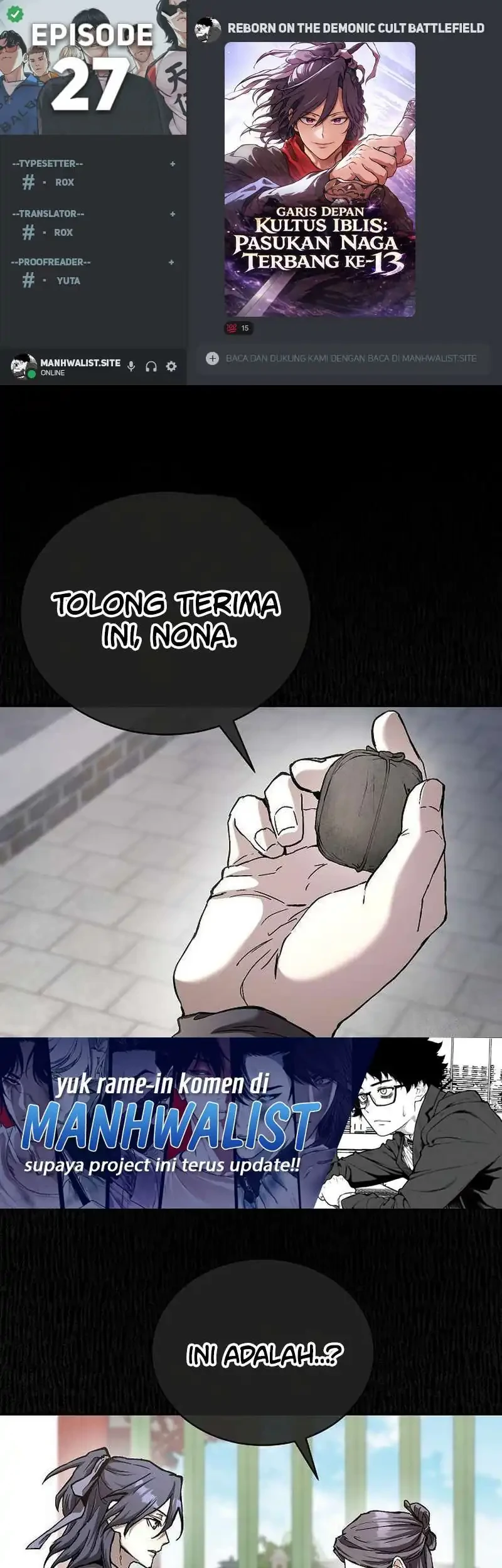 Komik Reborn on the Demonic Cult Battlefield Chapter 27 gambar 1