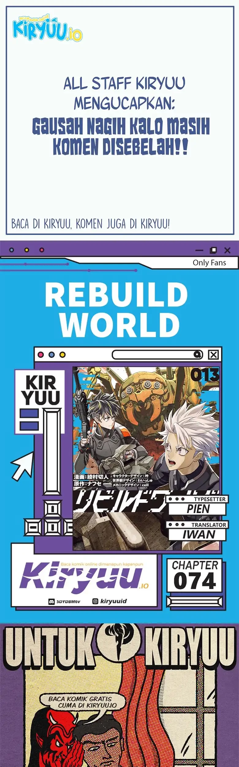 Komik Rebuild World Chapter 74 gambar 1