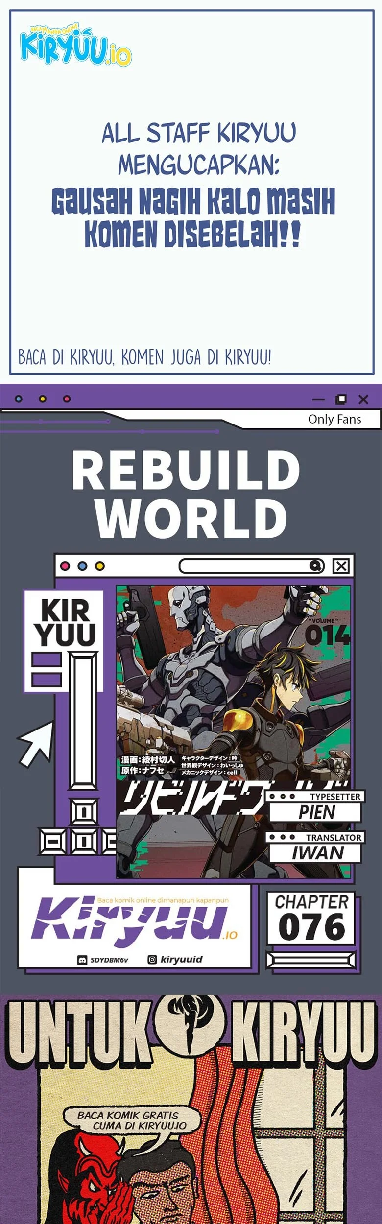 Komik Rebuild World Chapter 76 gambar 1